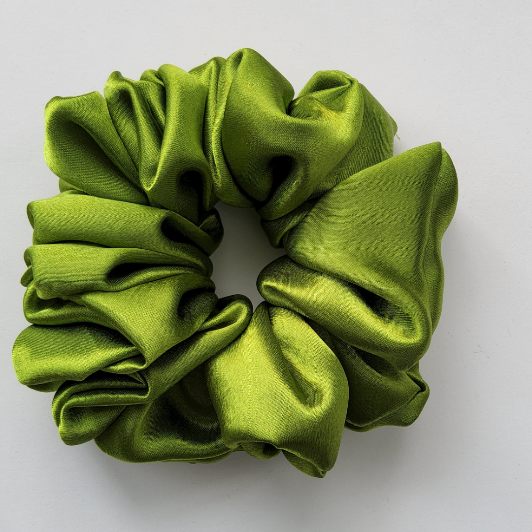 Love Bloom | XL silk scrunchie
