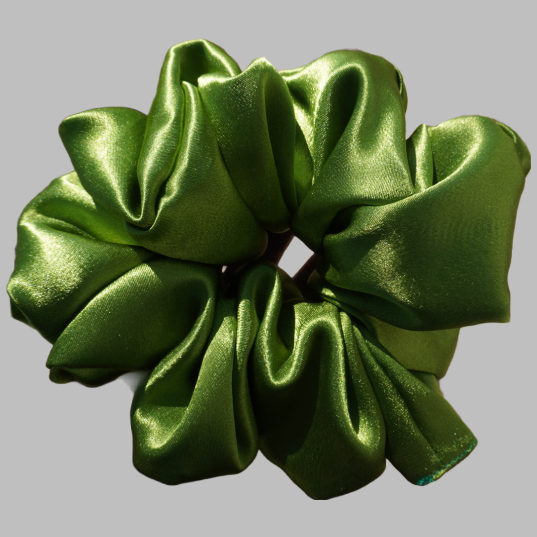 Love Bloom | XL silk scrunchie
