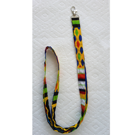 Kente Lanyard