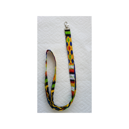 Kente Lanyard